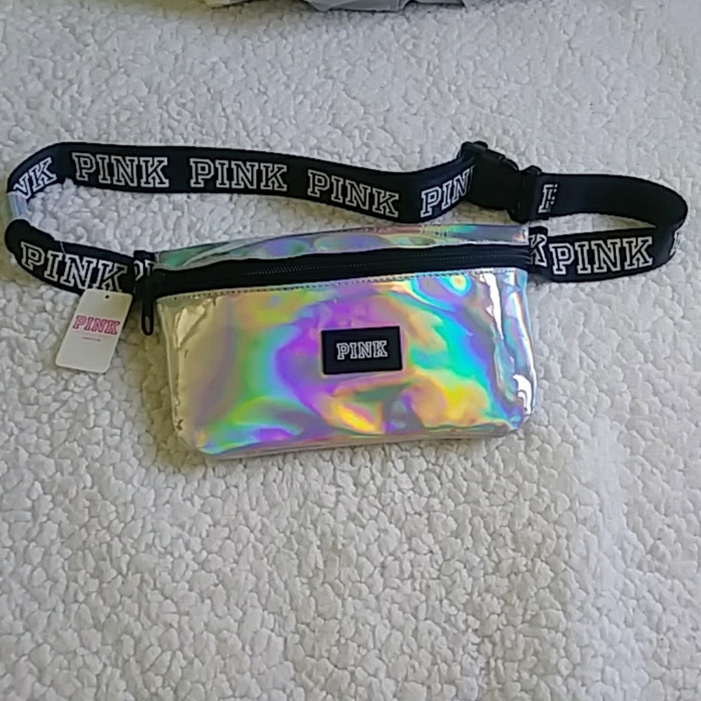 Brand new Holographic PINK fanny pack